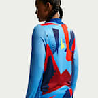 FC Barcelona Strike Nike Dri-FIT strikket treningsoverdel til fotball til dame (fjerde utgave)