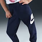 Conjunto de sudadera con gorro para niños talla chica Nike Sportswear Club Fleece