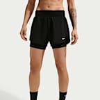 Nike One Women's Dri-FIT High-Waisted 3" 2-in-1 Shorts