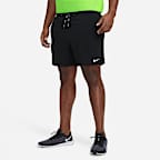 Shorts de running 2 en 1 de 18 cm para hombre Nike Flex Stride
