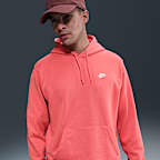 Sudadera con gorro sin cierre de French Terry para hombre Nike Club