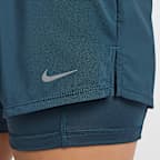Nike Dri-FIT One Women's Mid-rise 8cm (approx.) 2-in-1 Shorts