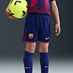 FC Barcelona 2026 Stadium Home dreiteiliges Nike Replika Fußballtrikot-Set (jüngere Kinder)