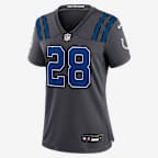 Jonathan Taylor Indianapolis Colts Rivalries Collection Women's Nike NFL Game Jersey - Anthracite
