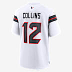 Jersey de fútbol americano Nike de la NFL Game para hombre Nico Collins Houston Texans