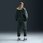 Pants de entrenamiento de tiro medio para mujer Nike Sportswear Phoenix Fleece