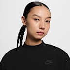 Nike Sportswear Tech Fleece Women's Oversized Crew-neck Sweatshirt