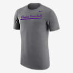 Prairie View A&M Men's Nike College T-Shirt - Dark Grey Heather