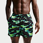 Pánské 13cm plavecké kraťasy Nike Swim Breaker s všitými slipy