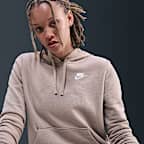 Sudadera con gorro sin cierre para mujer Nike Sportswear Club Fleece