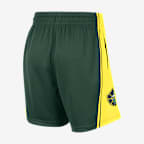 Shorts Nike Dri-FIT de la WNBA Victory para mujer Seattle Storm 2025 Explorer Edition