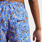Nike Swim Breaker Big Kids' (Boys') 7" Brief-Lined Volley Short
