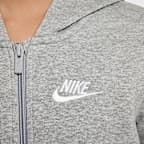 Nike Sportswear Club Big Kids' Full-Zip Hoodie
