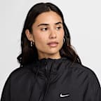 Nike Sportswear Classic Wovens ledig UV-jakke med hette til dame