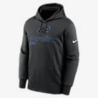 Carolina Panthers Men’s Nike Therma NFL Pullover Hoodie - Black