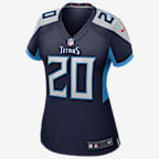 Tony Pollard Tennessee Titans Women's Nike NFL Game Football Jersey - College Navy