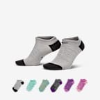 Nike Everyday Lightweight No-Show Training Socks (6 Pairs) - Multi-Color