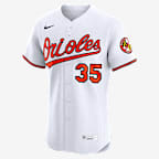 Jersey Nike Dri-FIT ADV de la MLB Elite para hombre Adley Rutschman Baltimore Orioles - Blanco