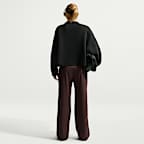 Haut oversize à col ras-du-cou et à zip Dri-FIT Nike 24.7 ImpossiblySoft pour femme