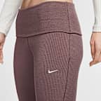 Nike Sportswear Chill Knit Women's Mid-Rise Tight Ribbed Pants