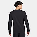 Nike Men's Dri-FIT Long-Sleeve Fitness T-Shirt
