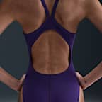 Traje de baño de una pieza con espalda deportiva para mujer Nike Swim HydraStrong Essential