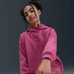 Sudadera oversized con gorro para niña talla grande Nike Sportswear Club Fleece