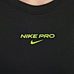 Nike Pro Women's Dri-FIT Short-Sleeve Cropped Tee