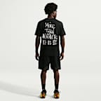 LeBron "Shut Up and Dribble" Nike Basketball-T-Shirt (Herren)