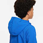 ナイキ Dri-FIT ジュニア (ボーイズ) ウーブン トレーニングジャケット