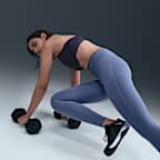 Leggings tiro alto de 7/8 con bolsillos para mujer Nike One