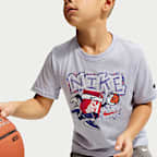 나이키 리틀키즈 초키 박시 농구 티셔츠