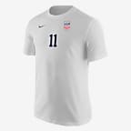 Playera de fútbol Nike para hombre Sophia Smith USWNT - Blanco