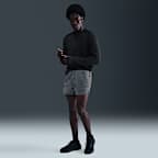 Shorts de correr reflejantes de 10 cm 2 en 1 para hombre Nike