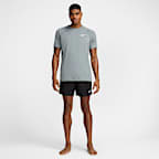 Playera de manga corta Dri-FIT UV para hombre Nike Swim Hydroguard Essential