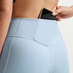 ナイキ ユニバーサ ウィメンズ ハイウエスト アンクル (9分丈) レギンス フロントシームなし