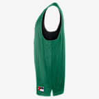 Jersey de entrenamiento Nike de la NBA de malla para hombre Boston Celtics Courtside