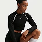Nike Sportswear Women's Tight Long-Sleeve Cropped Top