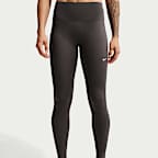 Damskie legginsy o pełnej długości z wysokim stanem Nike One Seamless Front
