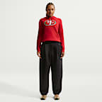 Sudadera con gorro sin cierre Nike de la NFL para mujer San Francisco 49ers Club