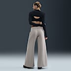 Pantalon de survêtement taille mi-haute à jambes larges Nike Sportswear pour femme