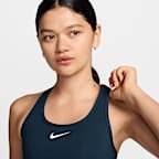 Nike Swoosh 中度支撐型女款襯墊運動內衣