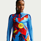 FC Barcelona Strike Nike Dri-FIT strikket treningsoverdel til fotball til dame (fjerde utgave)