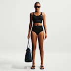 Cueca de cintura subida Nike Swim Effortless Essential para mulher