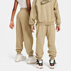 Nike Sportswear Icon Fleece EasyOn 大童寬鬆慢跑長褲