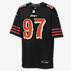 Nick Bosa San Francisco 49ers Rivalries Collection Big Kids' Nike NFL Game Jersey - Black