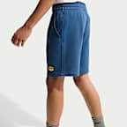 Kylian Mbappé Club Fleece Older Kids' Football Shorts