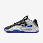 Black/White/Metallic Silver/Hyper Royal