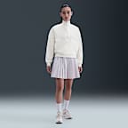 Nike 24.7 ImpossiblySoft 女款 Dri-FIT 寬版半長式拉鍊上衣