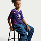 Pants cargo de denim para niños talla grande Nike Sportswear Collection
